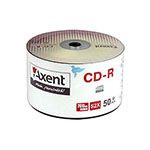 Диск CD-R Axent 700MB/80min 52X,  50 штук, bulk