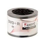 Диск DVD+R Axent 4.7GB/120min 16X,  50 штук, bulk