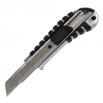 Нож канцелярский Axent 6901, 18мм, металлический, рез.вставки