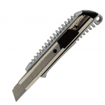Нож канцелярский Buromax 4620, 18мм, металлический, мет.вставки
