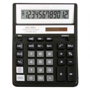 Калькулятор CITIZEN SDC-888XBK