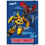 Папка для труда картонная Kite Transformers А4, на резинке 