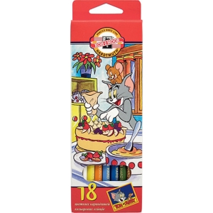 Карандаши цветные KIN "Tom&Jerry", 18шт.