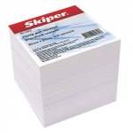 Блок бумаги Skiper 90х90мм, 900 листов, непроклеенная, белая