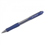 Ручка шариковая автомат. Uni LAKNOCK fine 0.7мм, синяя