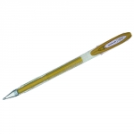 Ручка гелевая Uni-ball Signo NOBLE METAL 0.8мм, бронза