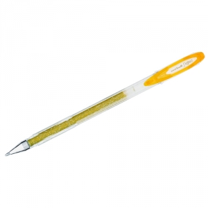 Ручка гелевая Uni-ball Signo SPARKLING 1.0мм, золото